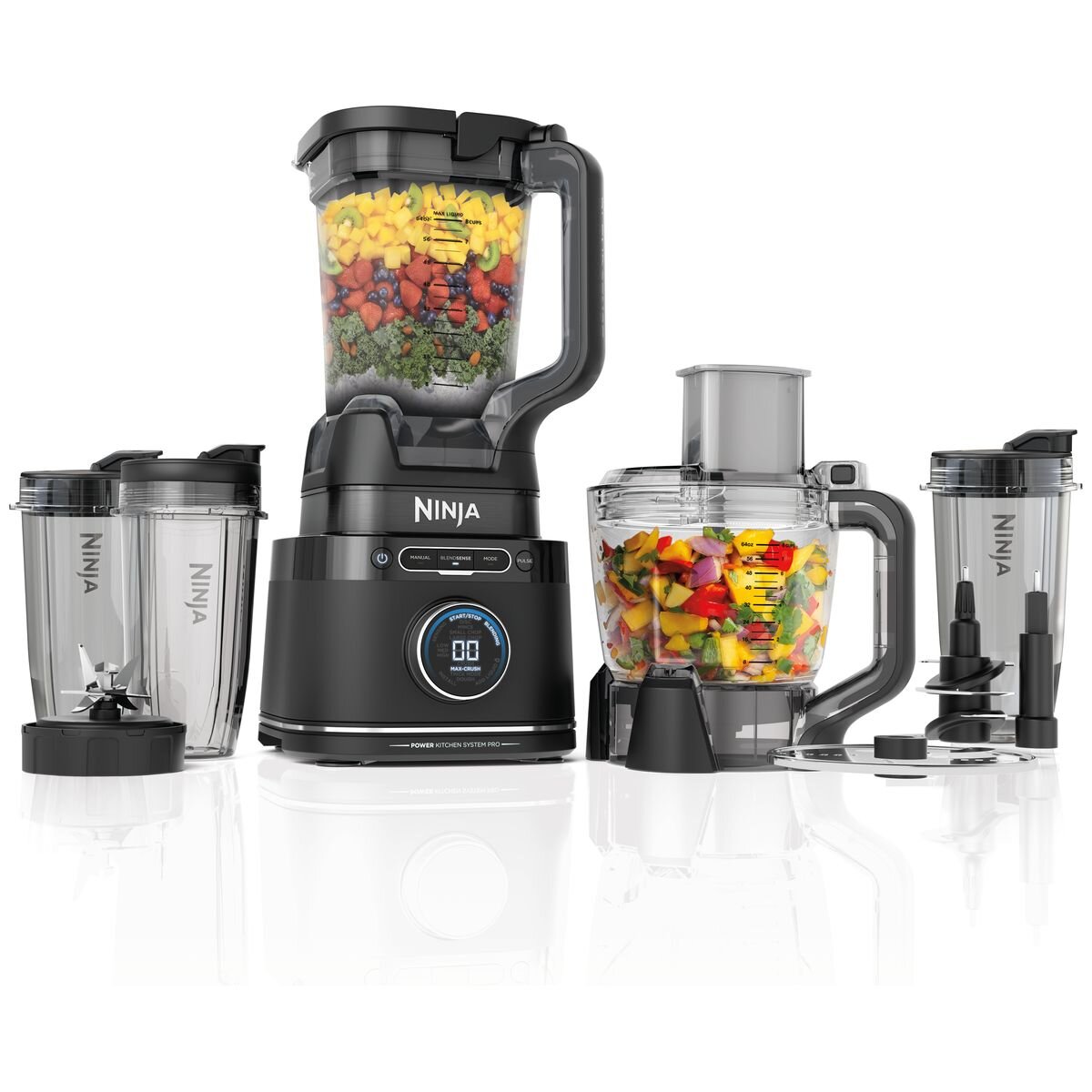 Ninja Detect Kitchen System Power Blender + Processor Pro TB401