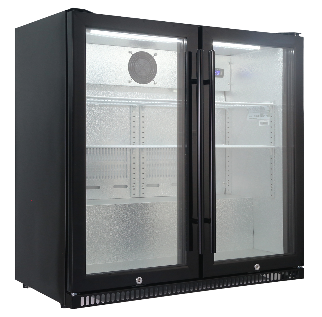 Teco 210L Double Door Backbar Bar Fridge TBF210BBABAH
