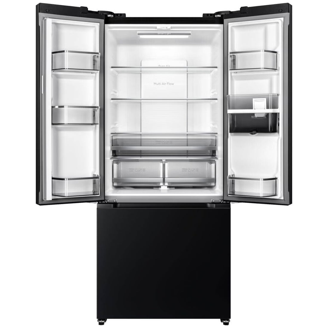 TCL 496L French Door Fridge Black TRF495FHB