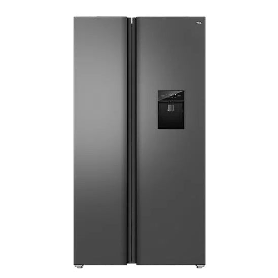 TCL 631L Side by Side Refigerator Grey TRF630SHG