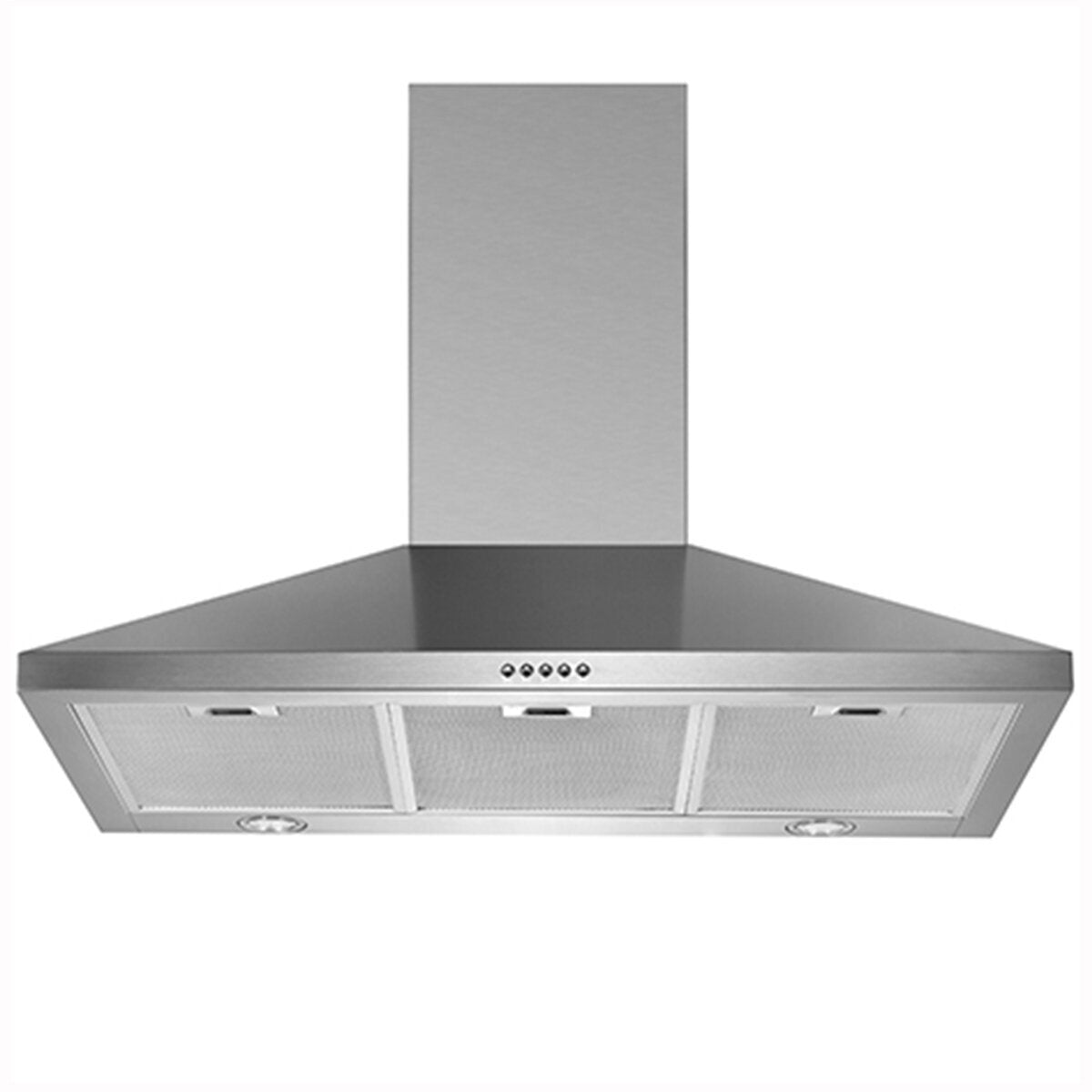 Schweigen 90cm Wallmount Canopy Rangehood Stainless Steel TRI-900