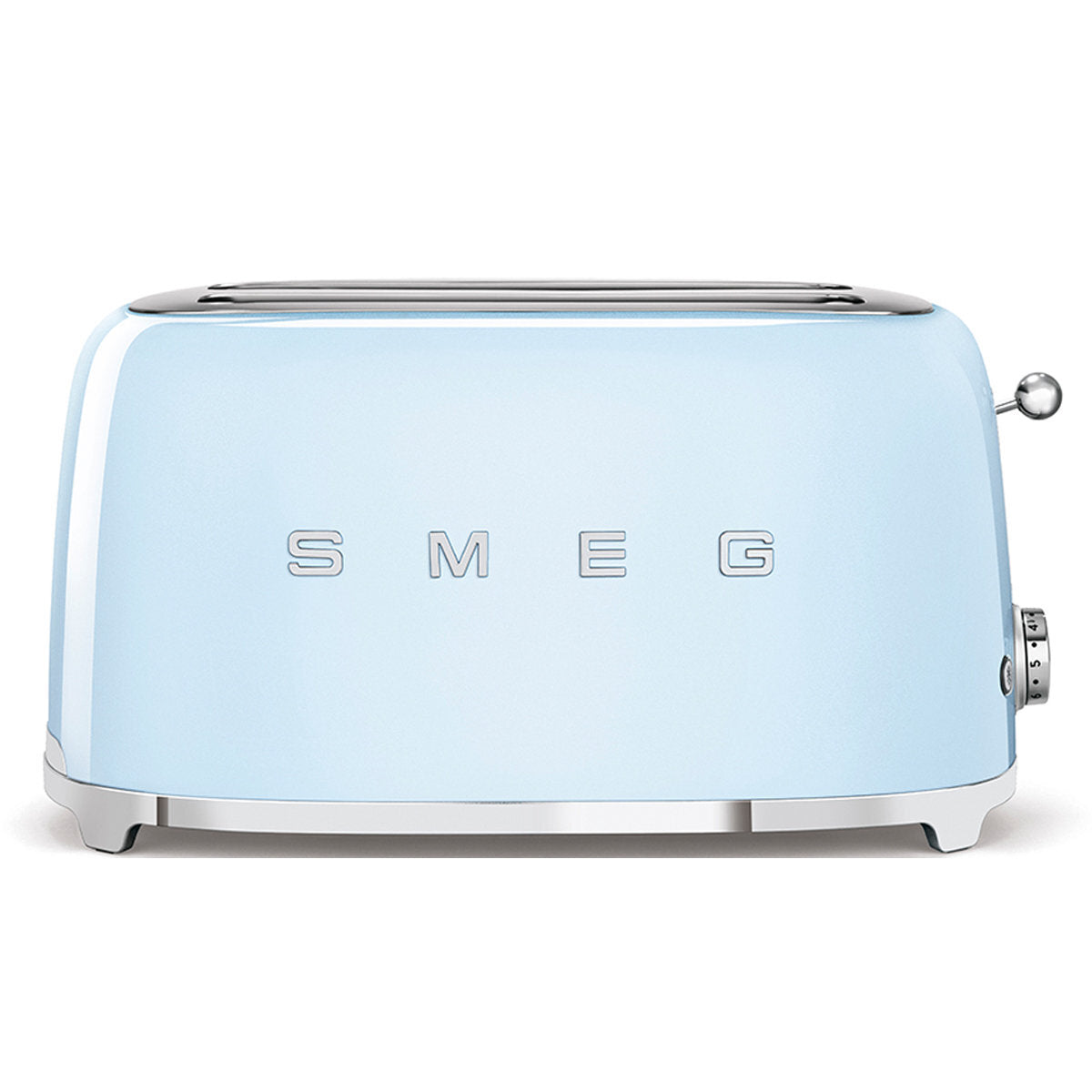Smeg Pastel Blue 50s Retro Style 4 Slice Toaster TSF02PBAU