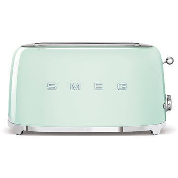 Smeg Pastel Green 50s Retro Style 4 Slice Toaster TSF02PGAU