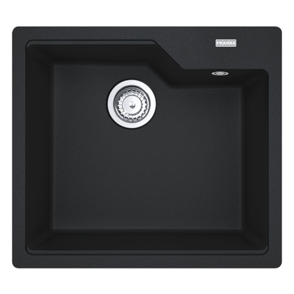 Franke Urban Fragranite 560mm Single Bowl Topmount Sink Matte Black UBG610-56MB