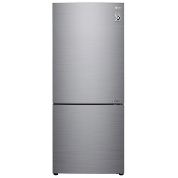 LG 420L Bottom Mount Fridge Stainless Steel GB-455PL