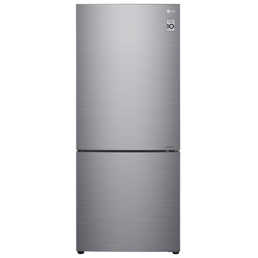 LG 420L Bottom Mount Fridge Stainless Steel GB-455PL