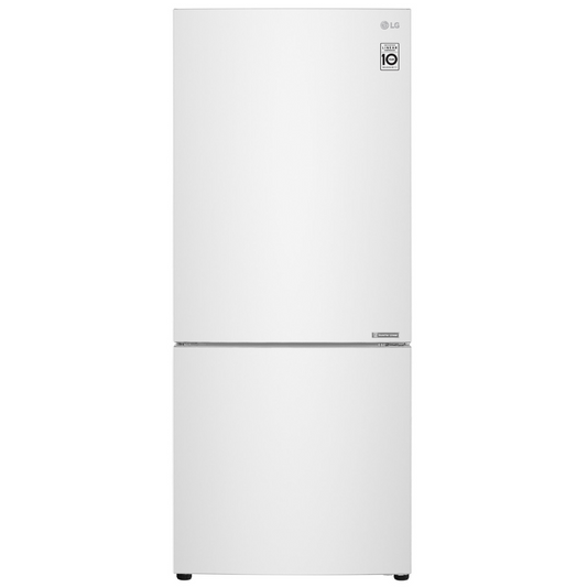 LG 420L Bottom Mount Fridge White GB-455WL