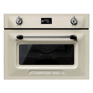Smeg 60cm Victoria Aesthetic Compact Combi-Microwave Oven 1000W SFA4920MCP