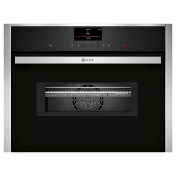 NEFF 60cm Compact Pyrolytic Built-In Combi-Microwave Oven C27MS22H0B (Factory Clearance)