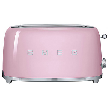 Smeg Pink 50's Retro Style 4 Slice Toaster TSF02PKAU