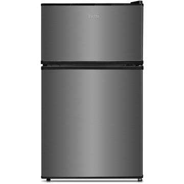 Esatto 87L Bar Fridge Stainless Steel EBF91S front view