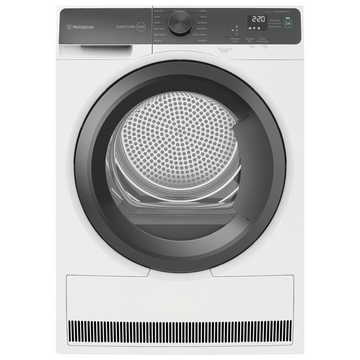Westinghouse 8kg EasyCare 500 Series Heat Pump Dryer front view