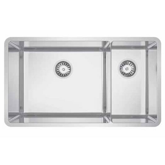 Abey LUA221 Lucia 1 and 3/4 Topmount or Undermount Bowl Sink LUA221 (Factory Clearance)