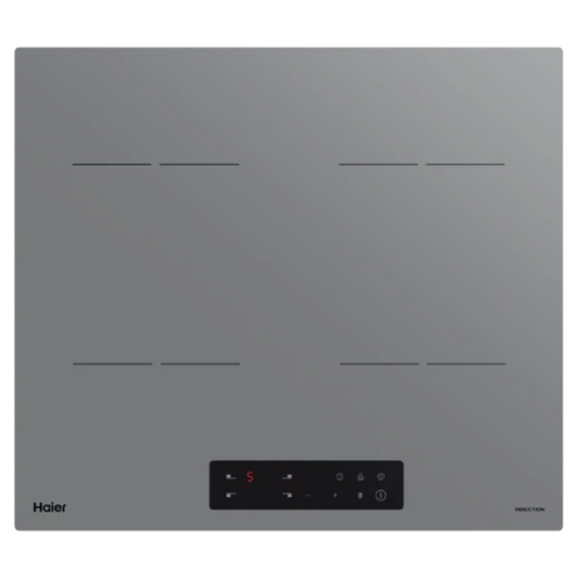 Haier 60cm Induction Cooktop Four Zones Grey HCI604TG3