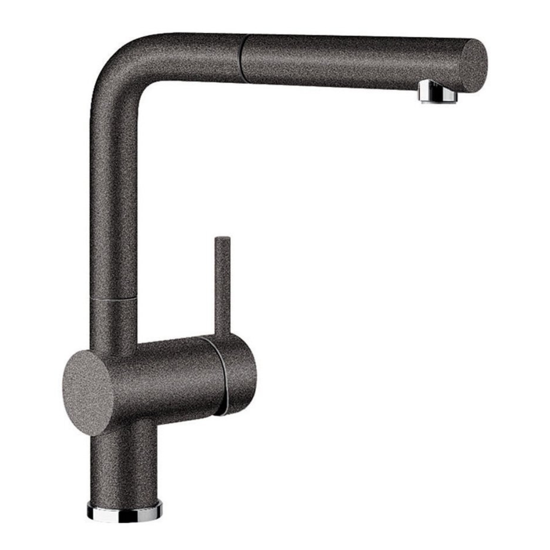 Blanco Kitchen Mixer with Pull Out Tap Anthracite LINUSSA