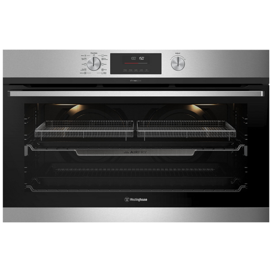 Westinghouse 90cm Multi-Function Pyrolytic Oven with AirFry Stainless Steel WVEP9716SD