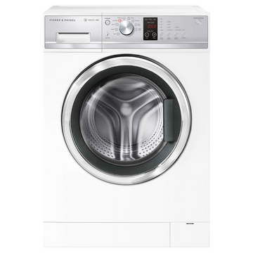 Fisher & Paykel 8kg Front Loader Washing Machine WH8060J3 white front view