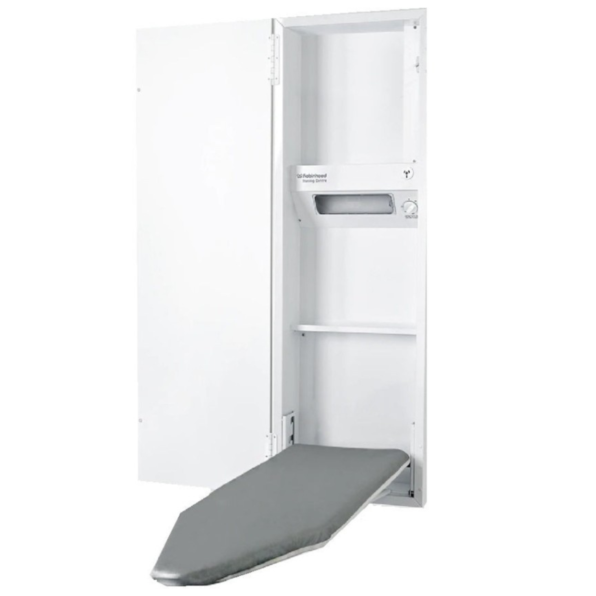 Robinhood IC1300 Ironing Centre built-in cabinet with adjustable ironing board