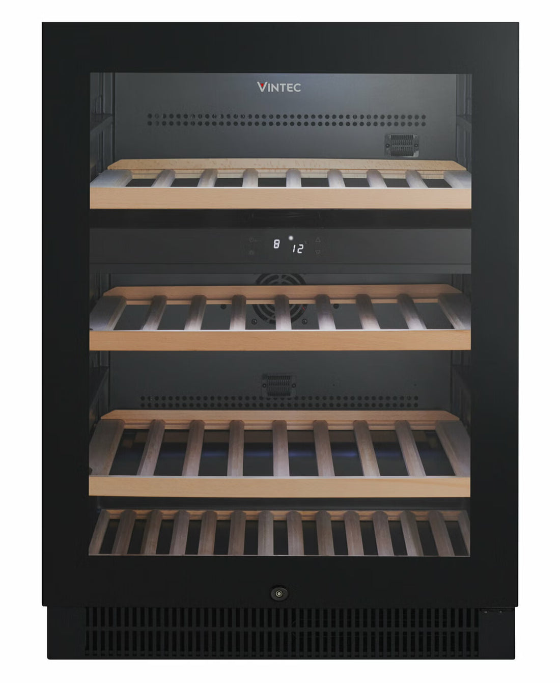 Vintec 50 Bottle Dual Zone Wine Storage Cabinet VWD050SBB-X (Ex-Display)