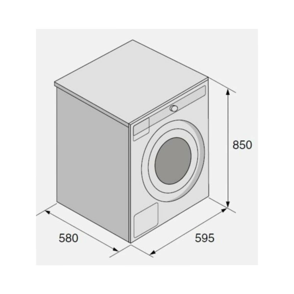 ASKO 8kg Front Load Washing Machine W2084C.W (Factory Clearance)