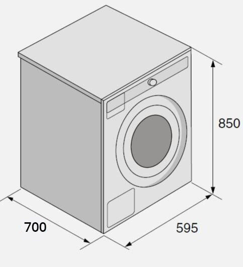 ASKO 10kg Front Load Washing Machine W4104C.W (Factory Clearance)