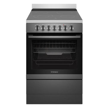 Westinghouse 60cm Freestanding Electric Oven with AirFry WFE646DSCB