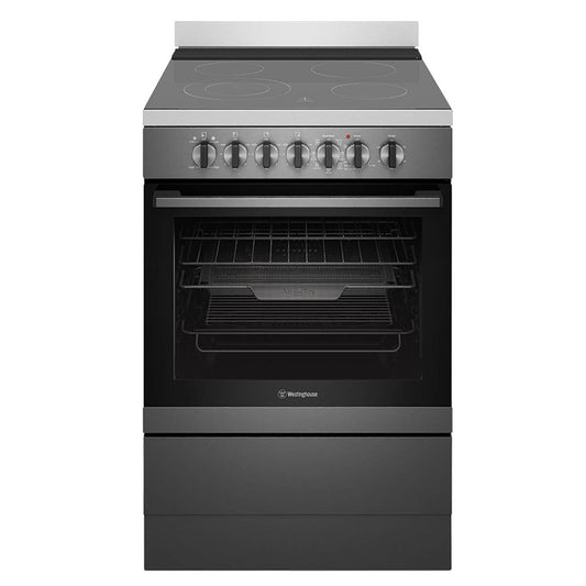 Westinghouse 60cm Freestanding Electric Oven with AirFry WFE646DSC