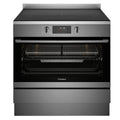 Westinghouse 90cm induction pyrolytic freestanding cooker WFEP9757DD dark stainless steel outlet Perth