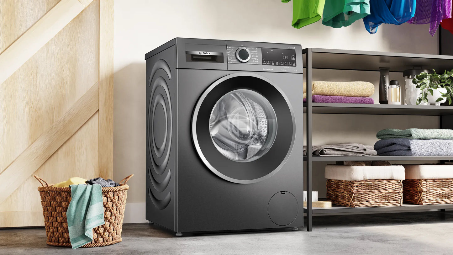 Bosch Series 6 9kg Front Load Washing Machine Dark Grey WGG2449RAU