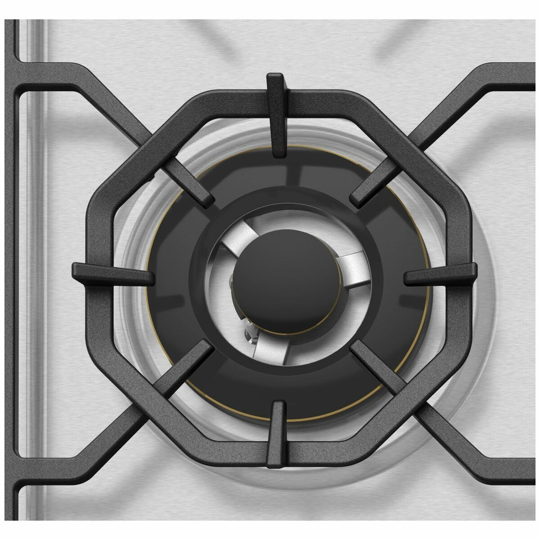 Westinghouse 90cm Natural Gas Stainless Steel Cooktop WHG958SC