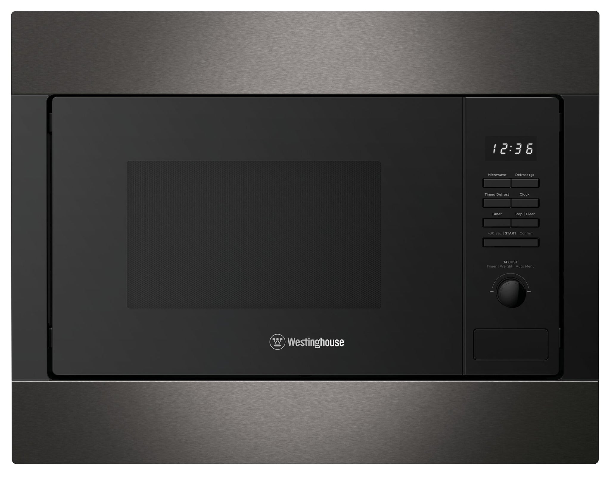 Westinghouse 25l Built-In 900w Dark Stainless Steel Microwave WMB2522DSC