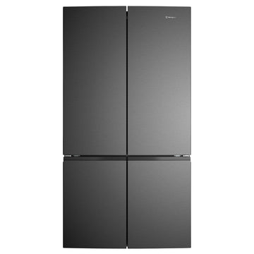 Westinghouse 547L Quad Door Refrigerator Matte Black WQE5400BD