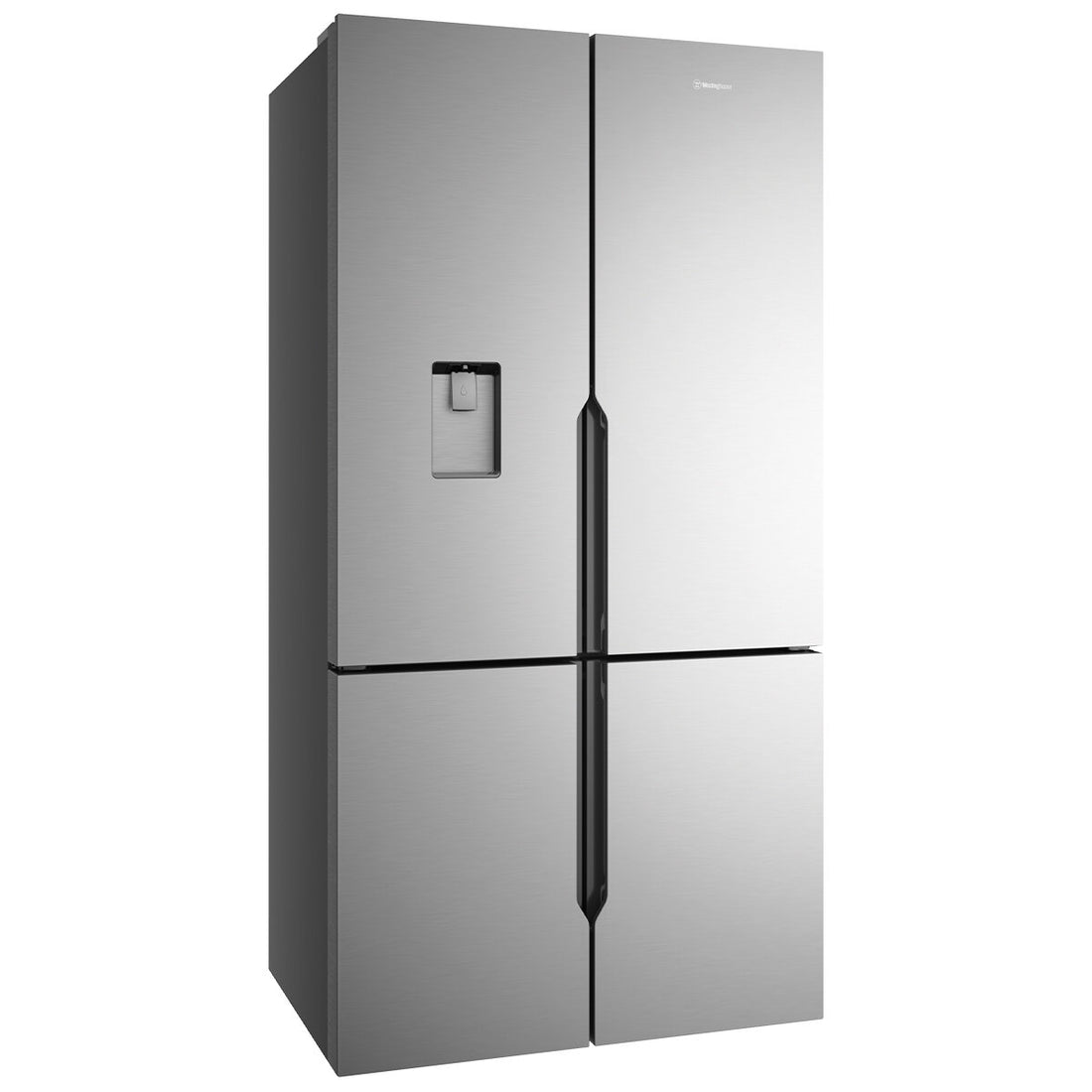 Westinghouse 564L Non-Plumbed French Quad Door Refrigerator with Water Dispenser Stainless Steel WQE5660SA