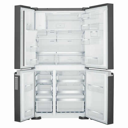 Westinghouse 609L Dark Stainless Steel French Door Frost Free Fridge WQE6870BA