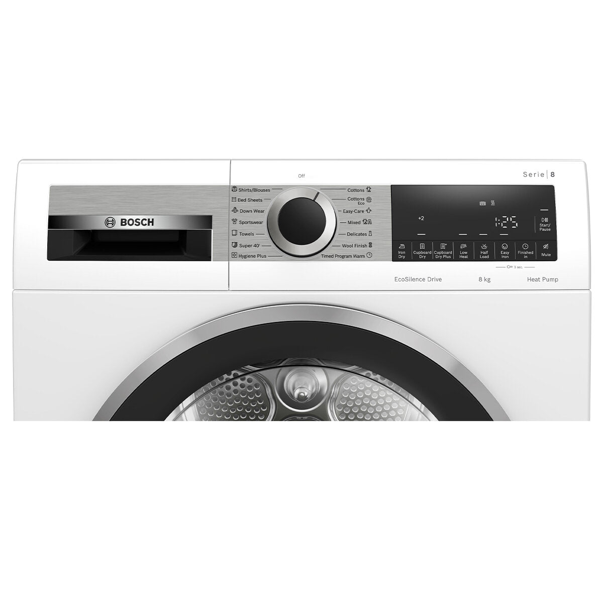 Bosch Series 8 8kg Heat Pump Dryer WQG235D8AU