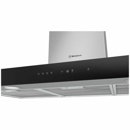 Westinghouse 90cm Canopy Rangehood Stainless Steel with Hob2Hood WRC924SC (Ex-Display)