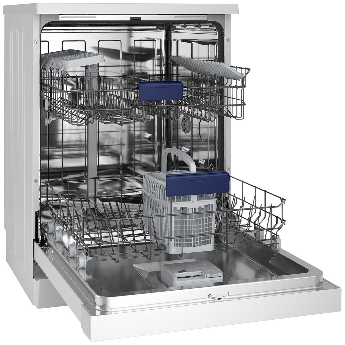 Westinghouse 60cm Freestanding Sensor Wash Dishwasher White WSF6604WB