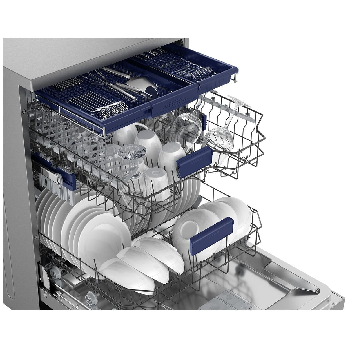 Westinghouse 60cm Stainless Steel Auto Door Dishwasher WSF6606XB