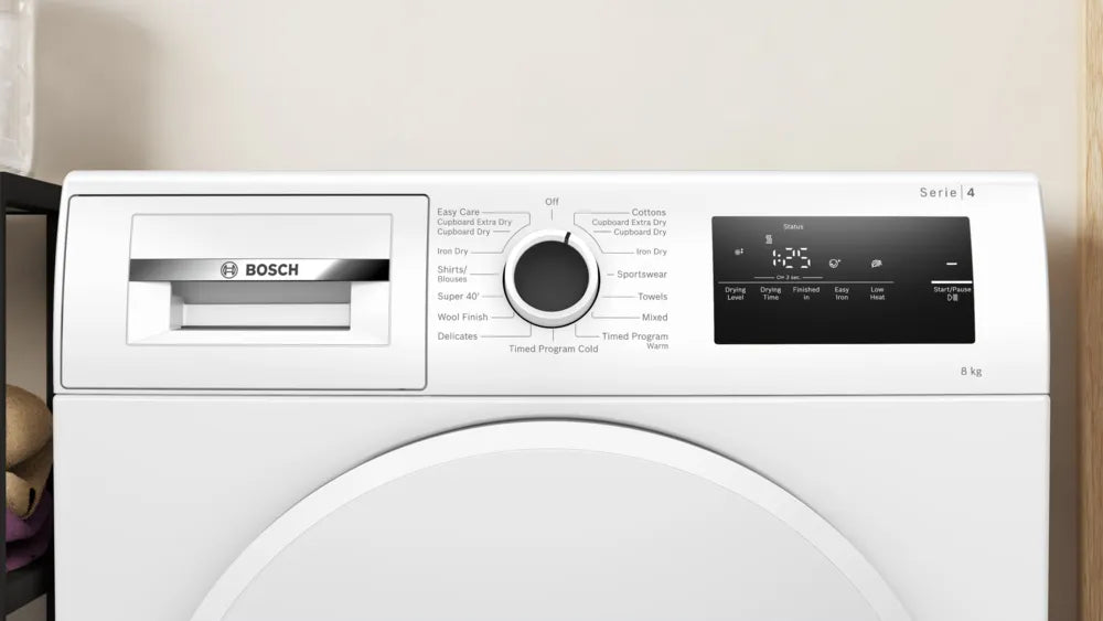 Bosch Series 4 8kg Heat Pump Tumble Dryer WTH83002AU