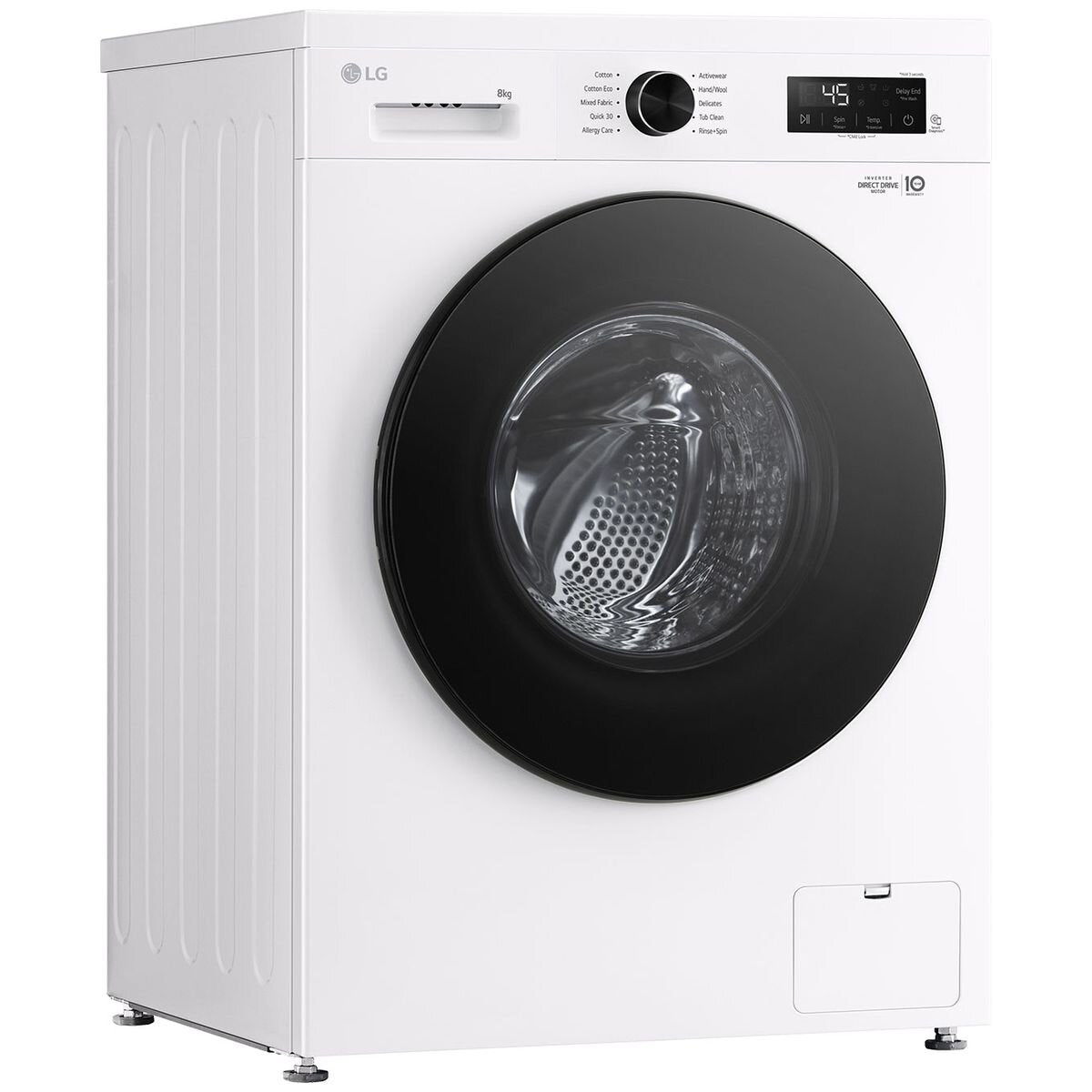 LG 8kg Front Load Washing Machine with Steam WV1-1208W