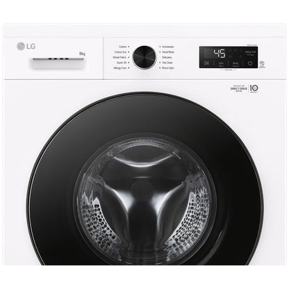 LG 8kg Front Load Washing Machine with Steam WV1-1208W