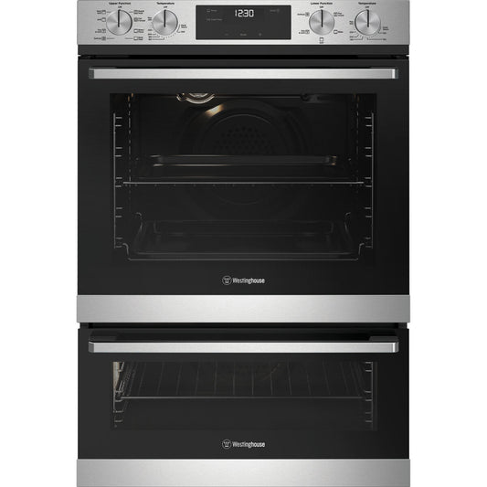 Westinghouse 60cm Multi-Function Double Oven Stainless Steel WVE6525SD