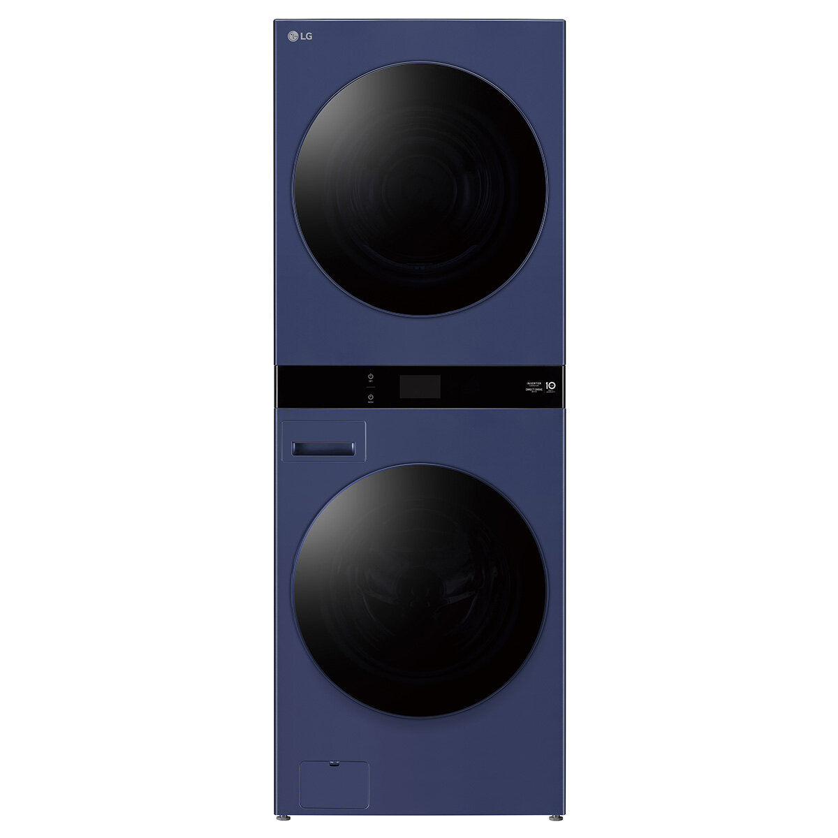 LG 19kg WashTower™ All-In-One Stacked Washer & Dryer Navy Blue WWT-1910BLU