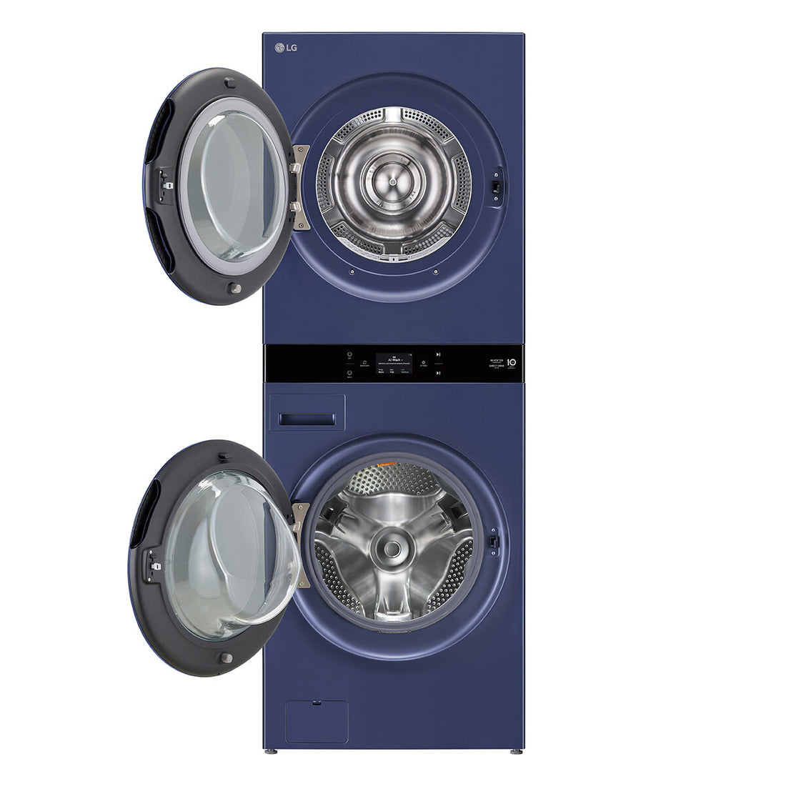 LG 19kg WashTower™ All-In-One Stacked Washer & Dryer Navy Blue WWT-1910BLU