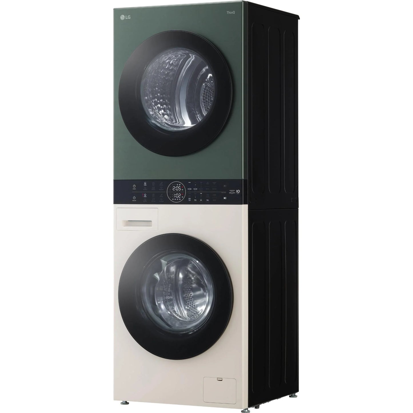 LG 12kg WashTower™ All-In-One Stacked Washer & Dryer Forest Green & Beige WWT-1209FGB