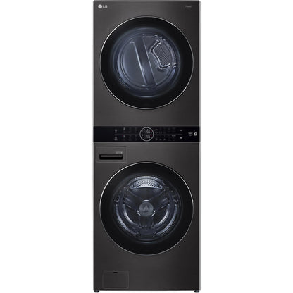 LG WashTower 17kg Washer & 10kg Dryer Combo Black Steel WWT-1710B