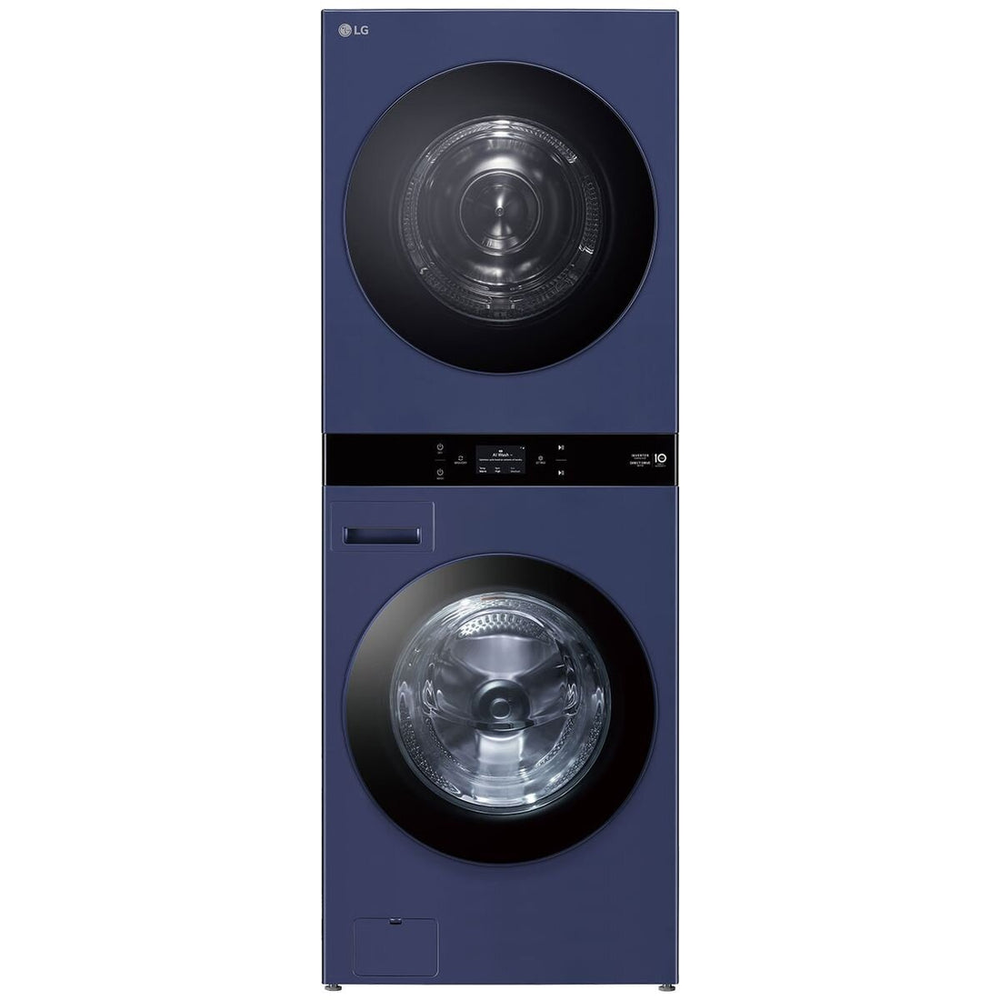 LG WashTower 19/10kg All-In-One Stacked Washer Dryer Blue WWT-1910BLX