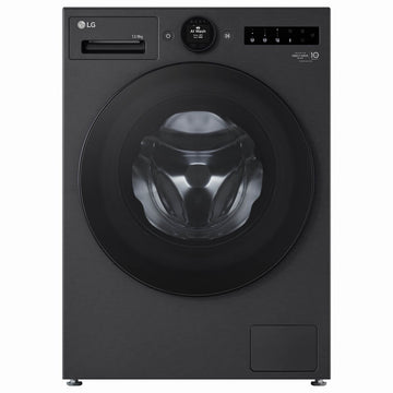 LG Series 10 12/8kg AI Front Load Washer Dryer Combo Matte Black WXC10-1412MB