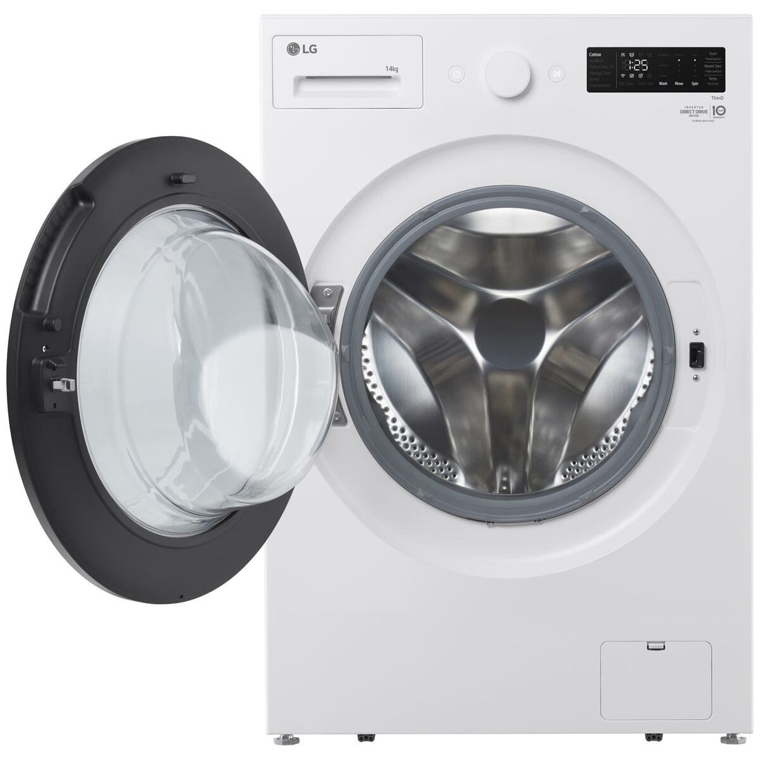 LG XL Series 14kg AI Front Load Washing Machine White WXLS-1014WX