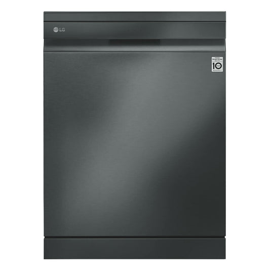 LG 60cm QuadWash Freestanding Dishwasher with Auto Door Opening Matte Black XD3A15MB